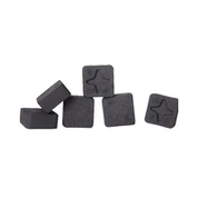 Sechseckige Kokosnusskohle